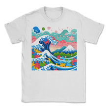 Load image into Gallery viewer, Japanese Style Autism Awareness T Shirt - Unisex T-Shirt - White