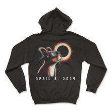 Load image into Gallery viewer, April 8 2024 Eclipse T Shirt - Hoodie - Black