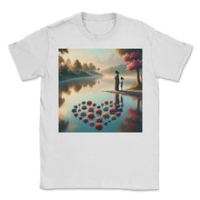 Load image into Gallery viewer, Mother's Love Reflections T Shirt - Unisex T-Shirt - White
