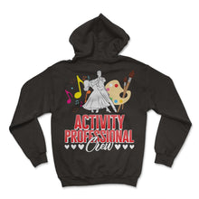 Load image into Gallery viewer, Activity Professional Shirt, Activity Professional Crew Paint Brush - Hoodie - Black