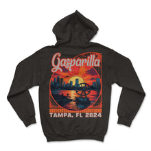 Load image into Gallery viewer, Gasparilla 2024 Sun Wheel Tampa FL - Hoodie - Black