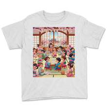 Load image into Gallery viewer, Cherry Blossom Classroom Japanese Inspired Pre K T Shirt - Youth Tee - White