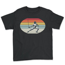 Load image into Gallery viewer, Fencer Fencing Gift Je T-Shirt - Youth Tee - Black