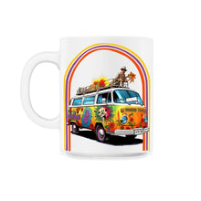 Load image into Gallery viewer, Vietnam Veteran Hippie Van Retro - 11oz Mug - White