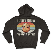 Load image into Gallery viewer, I Don't Know I'm Just A Potato Je T-Shirt - Hoodie - Black