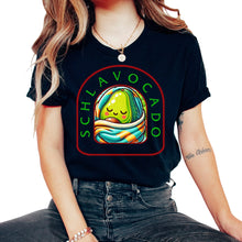 Load image into Gallery viewer, schlavocado Avocado Sleep Geschenk T Shirt - Unisex T-Shirt - Black