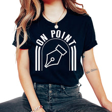 Load image into Gallery viewer, Graphic Design Shirt, On Point Pen Tool Design Tee, Graphic Designer - Unisex T-Shirt - Black