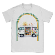 Load image into Gallery viewer, IVF Awareness Hippie Van Retro - Unisex T-Shirt - White
