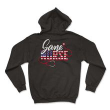 Load image into Gallery viewer, Nurse Shirt, Sane Nurse Tee, Registered Nurse Forensic Nurse Gift - Hoodie - Black