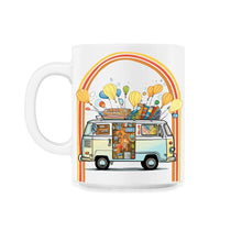 Load image into Gallery viewer, Mindset Hippie Van Retro - 11oz Mug - White