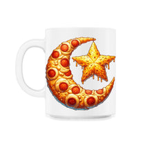 Load image into Gallery viewer, Pizza Crescent Aid El Fitr Festive - 11oz Mug - White