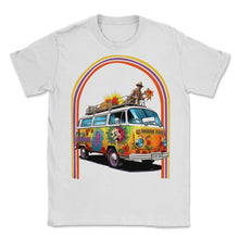 Load image into Gallery viewer, Vietnam Veteran Hippie Van Retro - Unisex T-Shirt - White