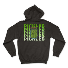 Load image into Gallery viewer, Pickle Shirt, Jar Of Pickles Cute Retro Green Tee, Vegan Vegetable