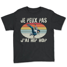 Load image into Gallery viewer, Je Peux Pas J’ai Hip Hop Je T-Shirt - Youth Tee - Black