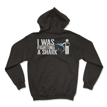 Load image into Gallery viewer, Fractured Shirt, I Was Fighting A Shark Tee, Replacement Injury Get