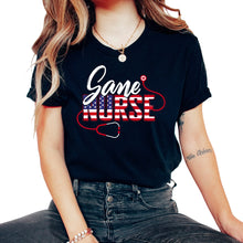 Load image into Gallery viewer, Nurse Shirt, Sane Nurse Tee, Registered Nurse Forensic Nurse Gift - Unisex T-Shirt - Black