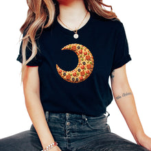 Load image into Gallery viewer, Pizza Crescent Eid El Adha Celebration - Unisex T-Shirt - Black