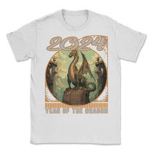 Load image into Gallery viewer, Chines New Year of Dragon Comic Art Dragon's Tale Sequential 2024 - Unisex T-Shirt - White