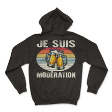 Load image into Gallery viewer, Je Suis Modération Je T-Shirt - Hoodie - Black