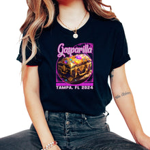 Load image into Gallery viewer, Mens Gasparilla 2024 Tampa FL Treasure Chest Bounty Crewneck Shirt - Unisex T-Shirt - Black