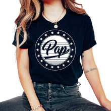Load image into Gallery viewer, Grandfather Shirt, Pap Vintage Tee, Best Pap Grandpa Father's Day