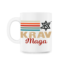 Load image into Gallery viewer, Krav Maga Sans T Shirt - 11oz Mug - White