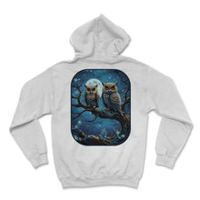Load image into Gallery viewer, Ninja Owls Midnight Warriors T Shirt - Hoodie - White