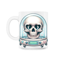 Load image into Gallery viewer, Tiny Miracles Skull Tee NICU Mom's Strength and Love - 11oz Mug - White