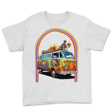 Load image into Gallery viewer, Vietnam Veteran Hippie Van Retro - Youth Tee - White
