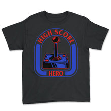 Load image into Gallery viewer, Arcade Shirt, High Score Hero Tee, Gift For Arcade Player Games Lover
