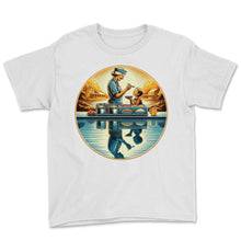 Load image into Gallery viewer, Lunch Lady Reflections Appreciation T Shirt - Youth Tee - White