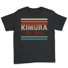 Load image into Gallery viewer, Kimura Jiu Jitsu Sans T Shirt - Youth Tee - Black