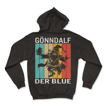 Load image into Gallery viewer, Gönndalf der Blue - Hoodie - Black