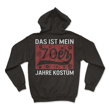 Load image into Gallery viewer, Das ist mein 70er Jahre Kostüm - Hoodie - Black