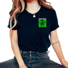 Load image into Gallery viewer, Saufusrex Saufen Dinosaur - Unisex T-Shirt - Black