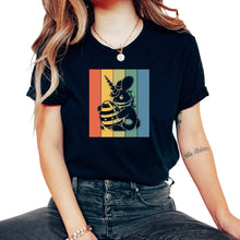 Load image into Gallery viewer, Rabbit Unicorn Easter Egg Cute Chasse T-Shirt - Unisex T-Shirt - Black