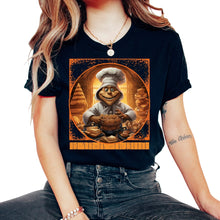 Load image into Gallery viewer, Mummy Chef Baking Halloween Tee - Unisex T-Shirt - Black
