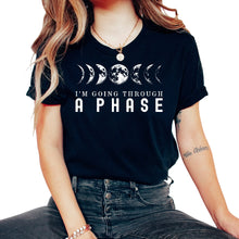 Load image into Gallery viewer, Im Going Through A Phase Eclipse T Shirt - Unisex T-Shirt - Black