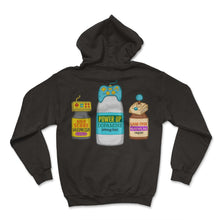 Load image into Gallery viewer, Nurse Shirt, Power Up High Score Game Over Game Controller Tee, - Hoodie - Black