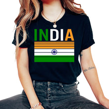 Load image into Gallery viewer, India Shirt, India Flag Tee, Indian Pride Gift India Country Nation