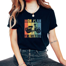 Load image into Gallery viewer, Mon Plan De Retraite Futur T-Shirt - Unisex T-Shirt - Black