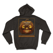 Load image into Gallery viewer, Steampunk Jack o Lantern Vintage Gothic Halloween Tee - Hoodie - Black