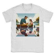 Load image into Gallery viewer, Father's Love Reflections T Shirt - Unisex T-Shirt - White
