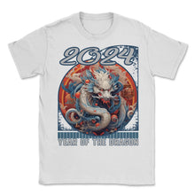 Load image into Gallery viewer, Chines New Year of Dragon Zodiac Composite Dragon Art 2024 Chinese - Unisex T-Shirt - White