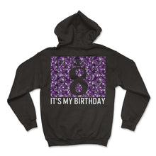 Load image into Gallery viewer, 8 It's My Birthday 8 Jahre alte Geschenke zum 8 Geburtstag für Mädchen - Hoodie - Black