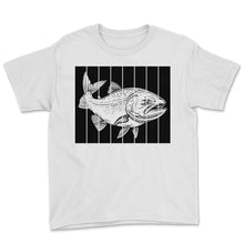 Load image into Gallery viewer, Carp T Shirt Angel Shirt for Fishing with Fish Man Woman - Youth Tee - White