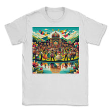 Load image into Gallery viewer, Hispanic Heritage Reflections Cultural Pride T Shirt - Unisex T-Shirt - White