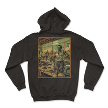 Load image into Gallery viewer, Gym Zombie Apocalypse Weightlifting Running Undead Humor Fitness - Hoodie - Black