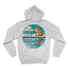 Load image into Gallery viewer, Groundhog Day Reflection Forecast T Shirt - Hoodie - White