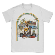 Load image into Gallery viewer, Single Awareness Day Self Love Hippie Van Retro - Unisex T-Shirt - White